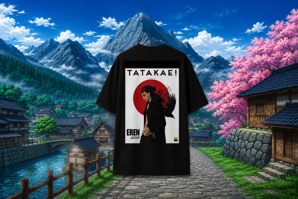 TATAKAE TSHIRT ATTACK ON TITAN